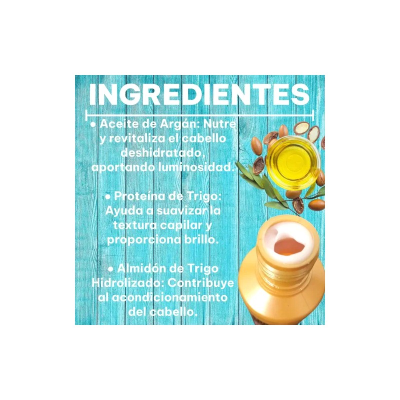 Nefertiti Argán Crema Para Peinar 300ml - 1 Pieza
