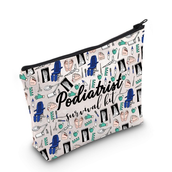 Podiatrist Appreciation Gift Podiatrist Cosmetic Bag Foot Doctor Gift Podiatry