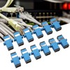Acoplador de Fibra óptica de 50 Piezas, Adaptador de Conector