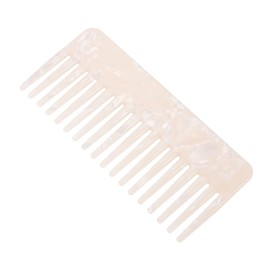 Beavorty Detangle Your Tresses Ease: Acetate Hair Detangler Comb Wide Teeth for Wet Dry Hair