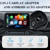 YiYunTE 2 in 1 Wireless Carplay Adapters & Android Auto