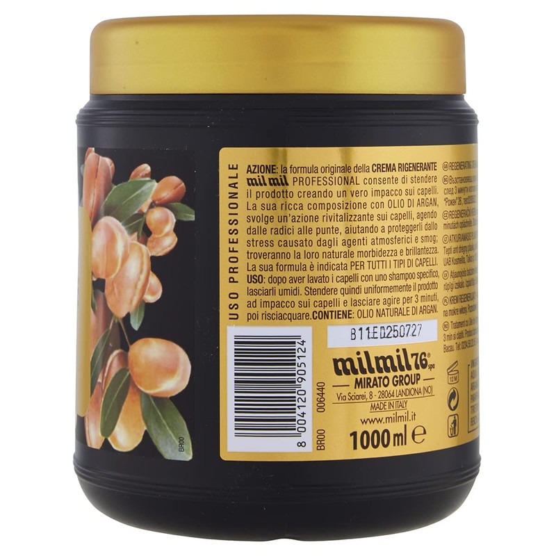 MIL MIL Crema Capelli Argan Capelli 1L
