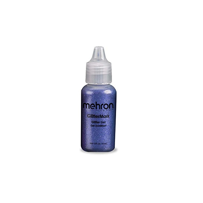 Mehron Makeup GlitterMark Glitter Gel (.5oz) (Purple)