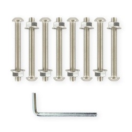 Aqua Select Ladder Bolt Kit for up to 4 Plastic Steps for Swimming Pools | Set of 8 Bolts/Nuts & Hex Wrench Included