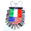 Italian American Flag Rearview Mirror Hanging Accessory – Celebrate Italy