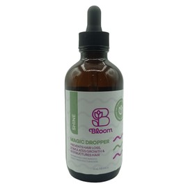 Bloom Hair Products - Bloom Magic Dropper – Natural Hair Drops 4 oz – Strengthens Hair – Nourishes Scalp – and Refreshes with Rosemary – Soy – and Nettle – Paraben and Cruelty-Free