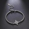Jextech Pulsera Nudo De Bruja Wiccan Celta Amuleto Protección Acero