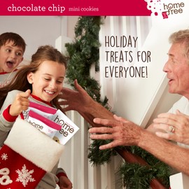 Homefree Treats You Can Trust Gluten Free Mini Cookies, Single Serve, Chocolate Chip, 1.1 Ounce (Pack of 10)