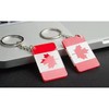 15Packs Canada Maple Leaves Flag Keychain - Canadian Maple Leaf