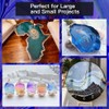 GRLELOU Epoxy Resin 17OZ, Crystal Clear Epoxy Resin Kit, Not