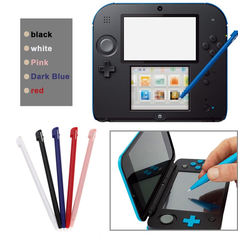 EMSea 10Pcs Touch Stylus Pen Replacement Compatible with 2DS Pen