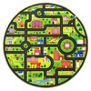Zacoo Round Kids Playmat, City Life Carpet Mat Toddler Classroom