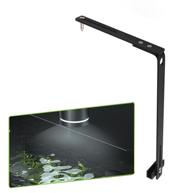 Fish Tank Light Holder Cylinder COB Aluminium Alloy Full Spectrum