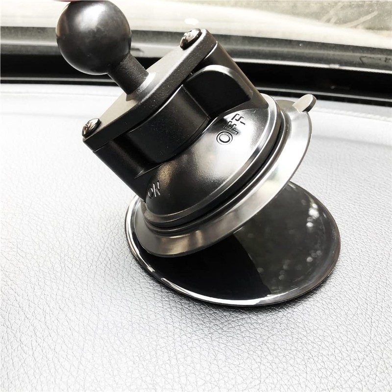 2 Pcs 95mm Adhesive Dashboard Mat Mounting Disc,3.74" Universal Suction