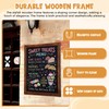 Resholder Magnetic Dry Erase Blackboard for Wall, 18" x 24"