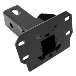 ALMULOO 2 Inch Hitch Receiver Compatible with 2018-2024 Polaris Ranger XP Kinetic Crew 1000 EPS UTV Front Tow Hitch Heavy Duty Steel