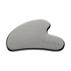 TALOVA - 304-Grade Stainless Steel Gua Sha Facial Tool, Easing Facial Tension, Massage and Sculpting Tool for Face and Body, Encourage Lymphatic Drainage, Jawline Sculptor, Skin Care Gift