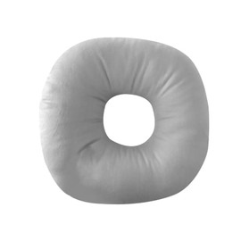 TZMFHD Piercing Pillow, Donut Pillow Piercing Pillow, Doughnut Pillow For Ear Piercing, Pillow With Hole For Ear Guard Pillow, O-Shaped Pillow For Side Sleepers Cnh Releasing Ear Pain (Grey)