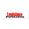 CafePress Louisiana Pipeliner Bumper Sticker (10 Pk) 10"x3" Rectangle Bumper