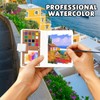 Mini Watercolor Travel Set, 12 Colors