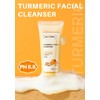 Turmeric Facial Cleanser, pH 5.5, Sweet Aroma, 50g, Lightens Dark