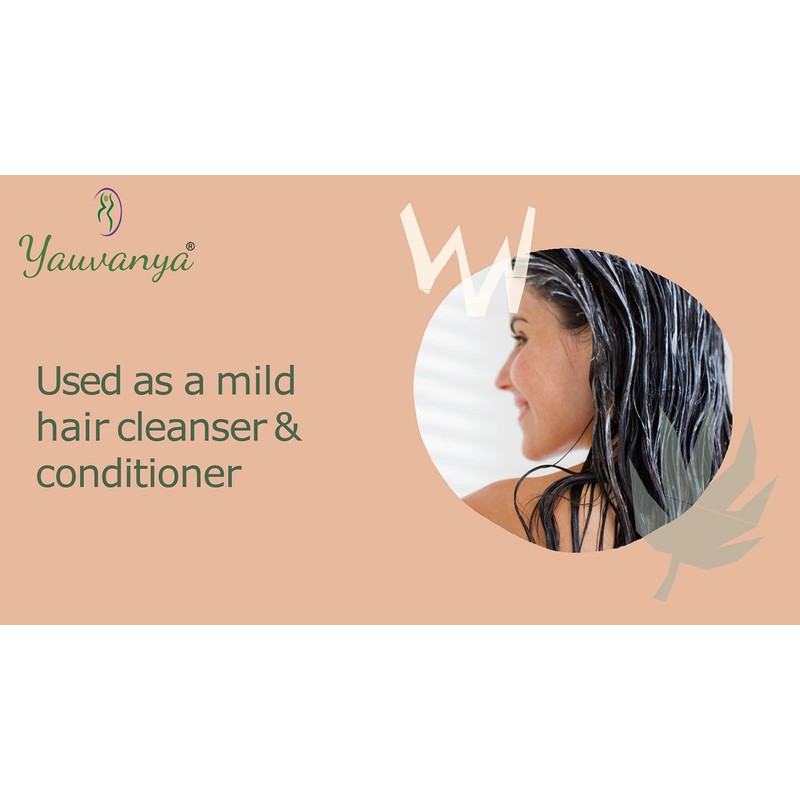 Yauvanya Pure Hibiscus Powder for Hair - 100 g