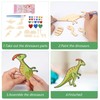 DKINY 3D Wooden Dinosaur Craft Set for Children, DIY Dragon