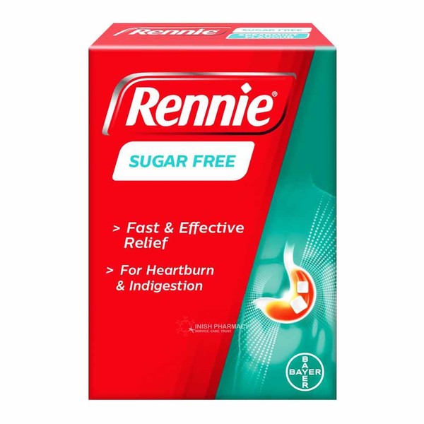 Rennie Sugar Free Tablets 24 Pack
