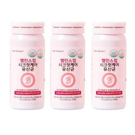 SellerHub 바디프로젝트 밸런스업 시크릿케어 질 유산균 30정 x 3통 (S16338993) Body Project Balance Up Secret Care Vaginal Probiotics 30 Tablets x 3 Bottles (S16338993)