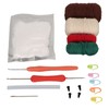 Hedgehogs Crochet Kit with Yarns Crochet Hook Stuffing DIY Learn