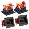 2PCS HIFI Audio Crossover Filters Tweeter Bass 2‑Way Speaker Frequency