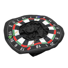 CENPEK Dartboard Hat Unisex Costume Dartboard Novelty Sports Accessory Integrated Hood Perfect for Stag Nights, Pub Crawls and Sports Events