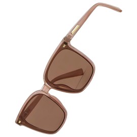 HAUMAUH Sunglasses Womens mens | Classic Square Frames | Beach Party Shopping Travel Golf Fishing Outdoor