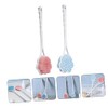 2piezas Cepillos De Baño Mango Exfoliantes De Para Ducha y