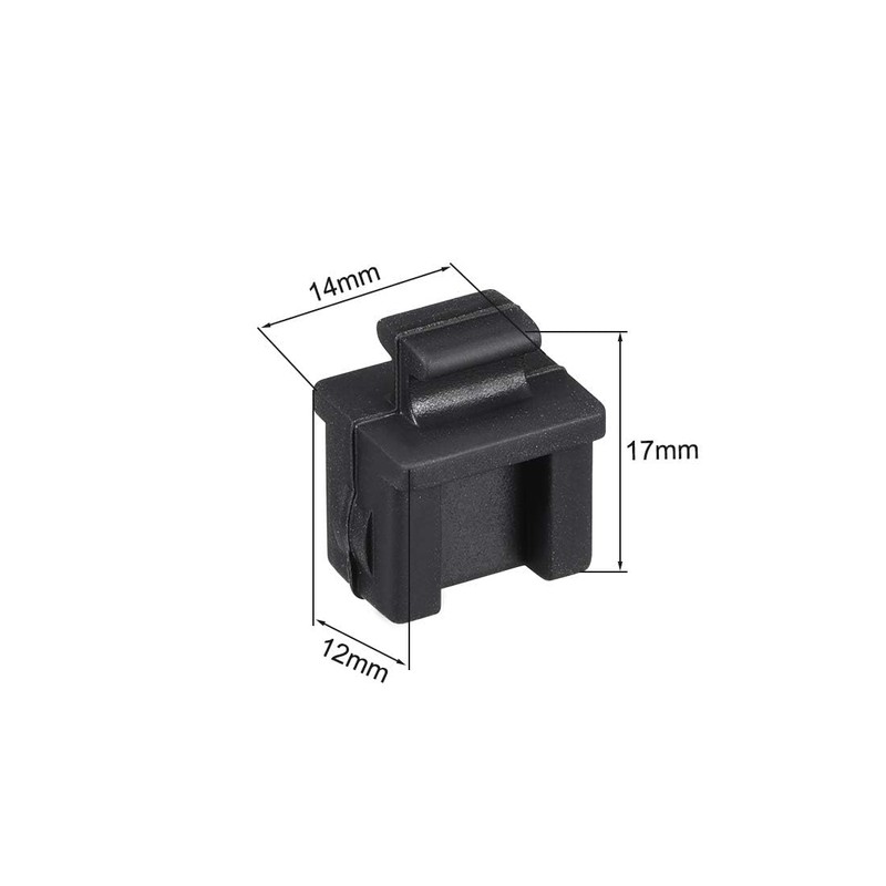 10PCS Silicone SFP-B Anti Dust Plug Cap Cover Protectors SFP