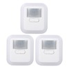 LED Plug-in Motion Sensor Light Wall Night Lamp with Brightness