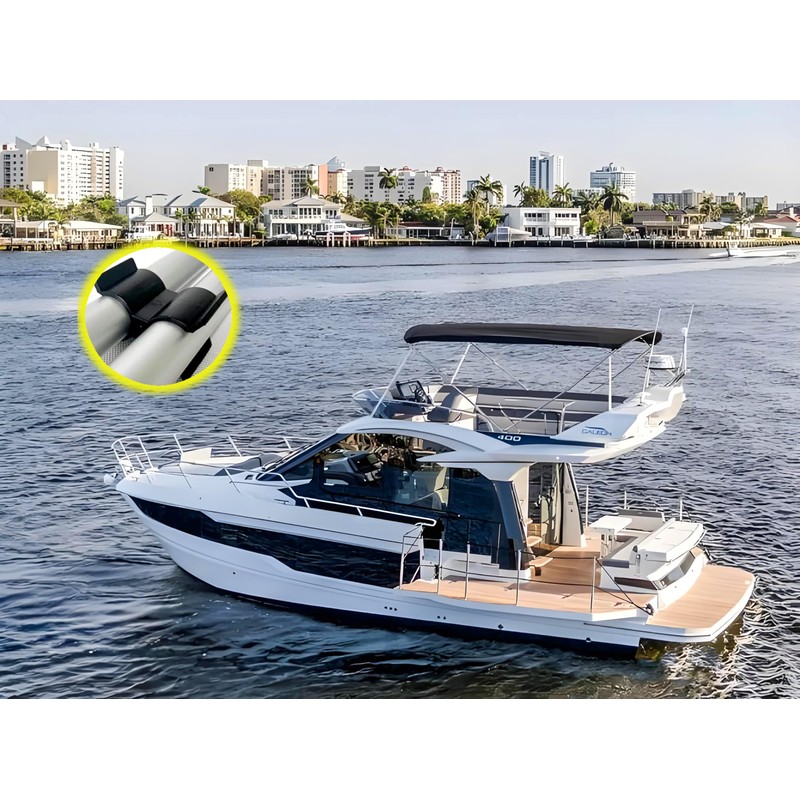 BOSHCHEN 4 Pcs Bimini Boat Clip for Anti Rattle Bimini