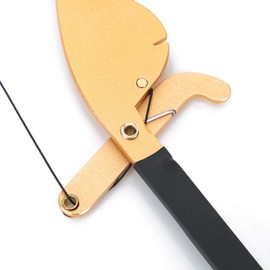 Eyebrow Line Marker Ruler, Tattoo Line Marker Ruler Positioning Makeup Brows Measure Tool Bow Line Ruler Pre Made Accessory for Mapping Precise Lines(Gold)