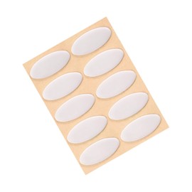 PATIKIL Oval Mouse Feet Skates Pads 0.7mm for Gaming Mouse Feet Replacement Gray 10 Pcs