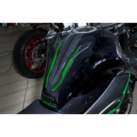 Tankpad Motorcycle Sticker Tank Protector Compatible with Kawasaki Z900 Green X502940