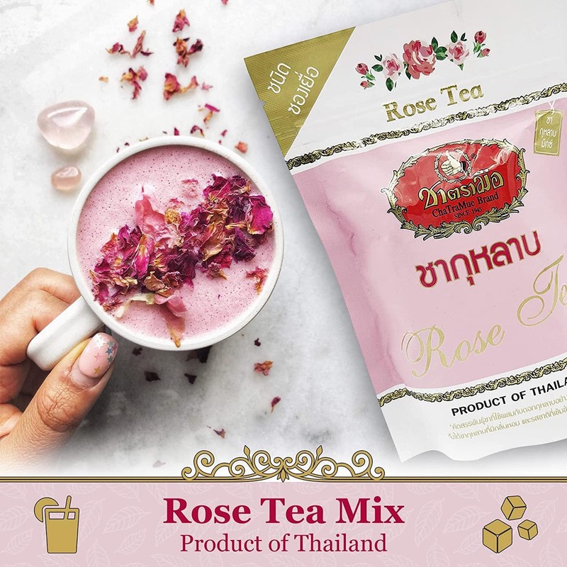 ChaTraMue Brand, Rose Tea Original Thai Tea(Mix), Size 150g