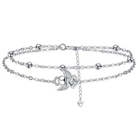 J.MUEN Bracelet for Women 925 Sterling Silver Bracelet Mother's Day Birthday Jewellery Gifts for Women Girls, Sterling Silver