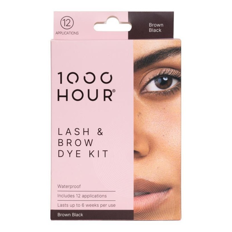 1000 Hour Eyelash & Brow Dye Kit, Light Brown/Honey