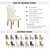 FORCHEER Waterproof Chair Covers for Dining Room Set of 6