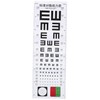 Zerodeko Professional Eye Test Chart for Wall Visual Testing Chart