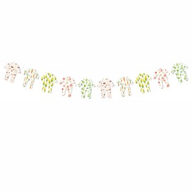 Locally Grown Baby Shower Banner, Rustic Onesie Garland Banner for Farm Market Baby Shower Decoration