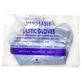 UAP Disposable Plastic Gloves (100pk)