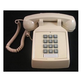 250009-VBA-20M Desk w/Volume Ivory Office Electronics