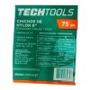 CNX Cinchos De Nylon De 6 Transparentes, 5 Paquetes De