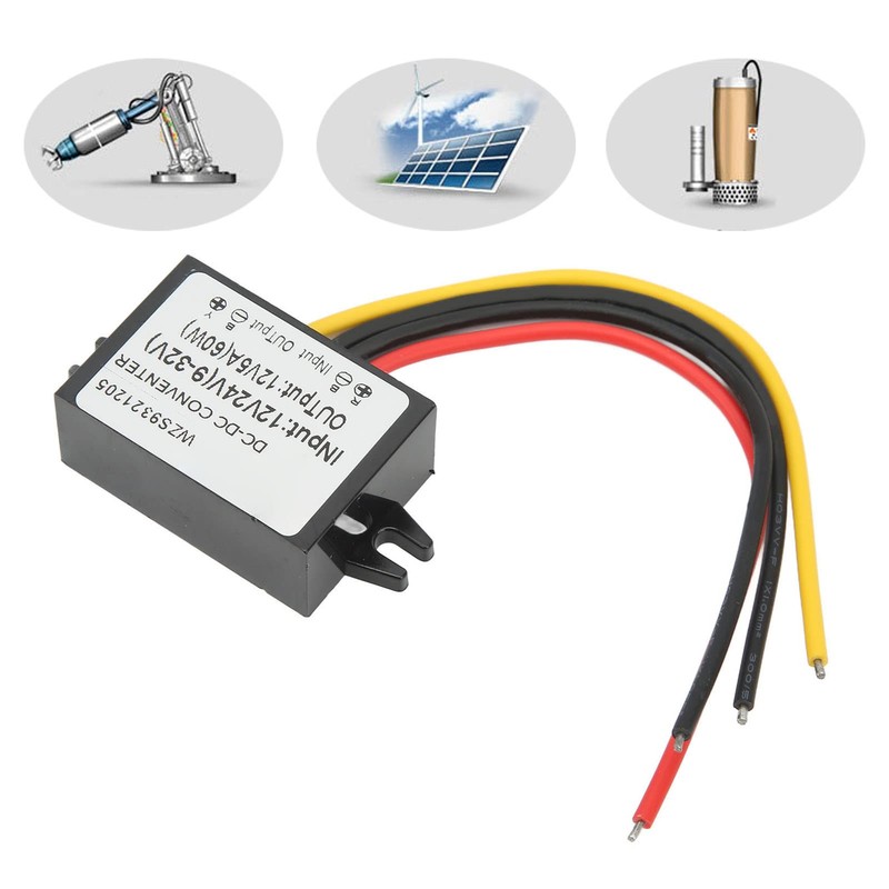 Waterproof DC to DC Voltage Converter 9-32V Up to 12V